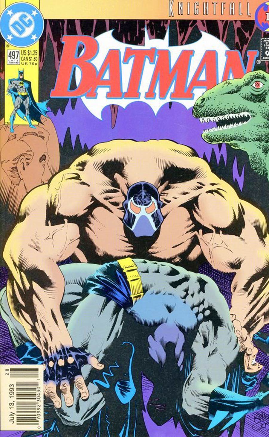 Batman #497 Cover A Newsstand Edition