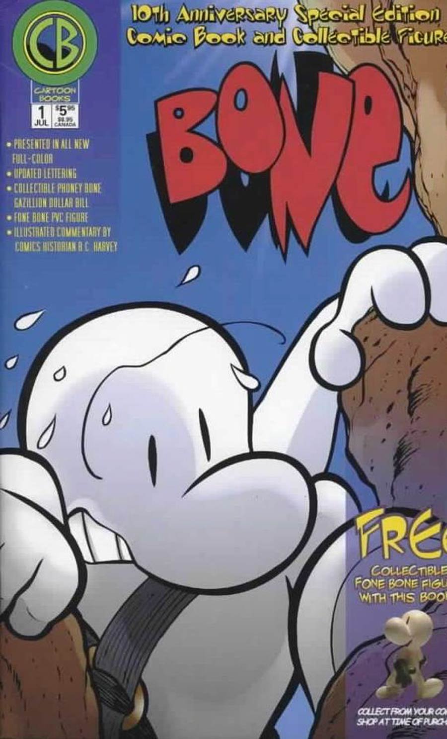 Bone #1 Cover K Tenth Anniversary Edition Without Figure