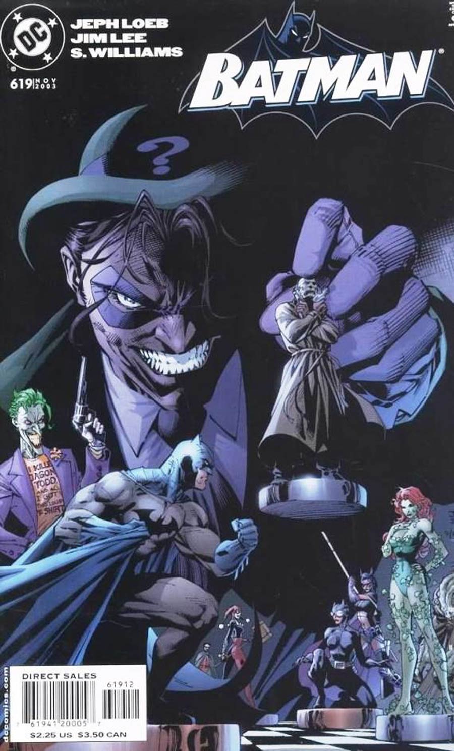 Batman #619 Cover D 2nd Ptg Variant Riddler Cover