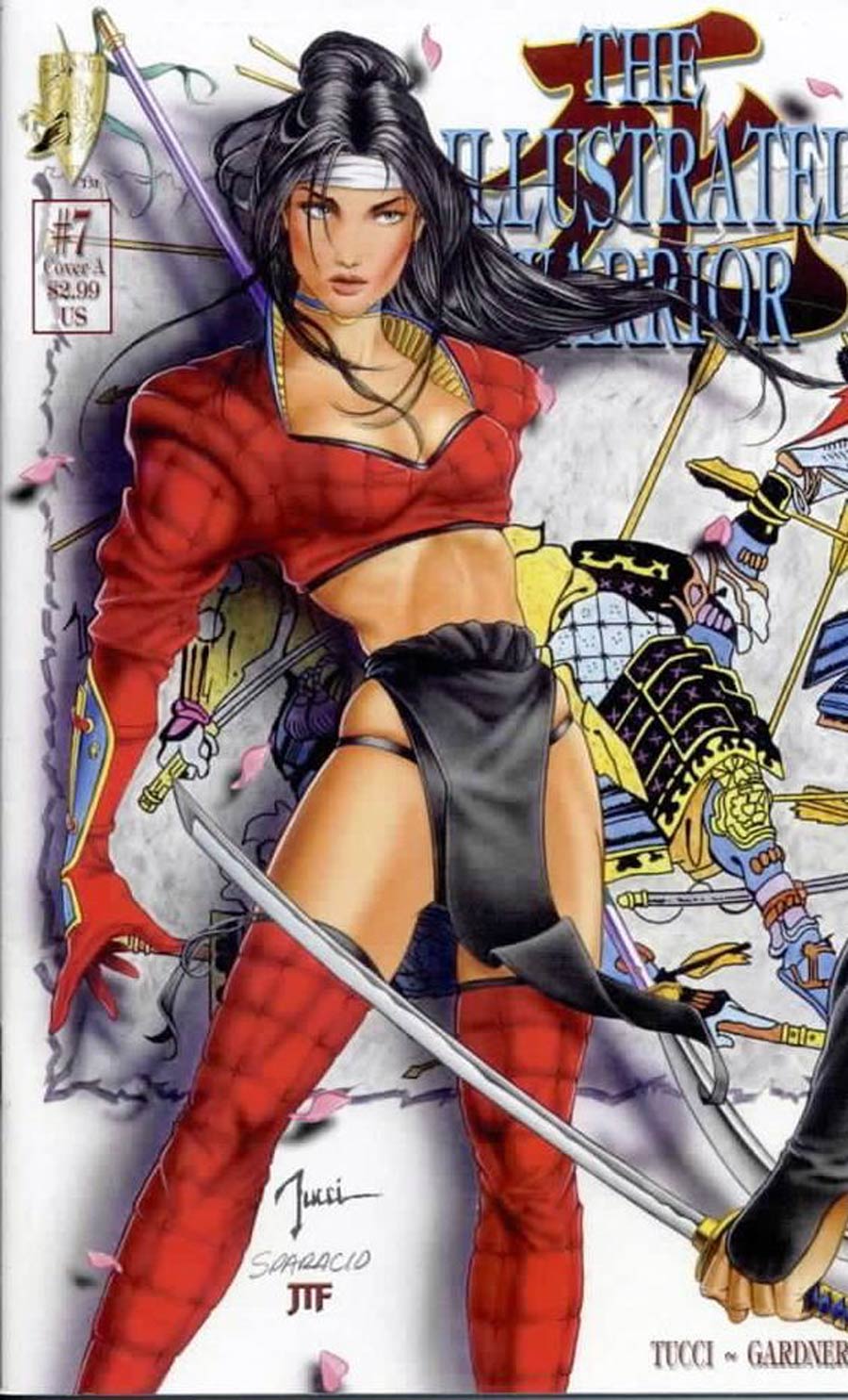 Shi The Illustrated Warrior #7 Cover A Shi