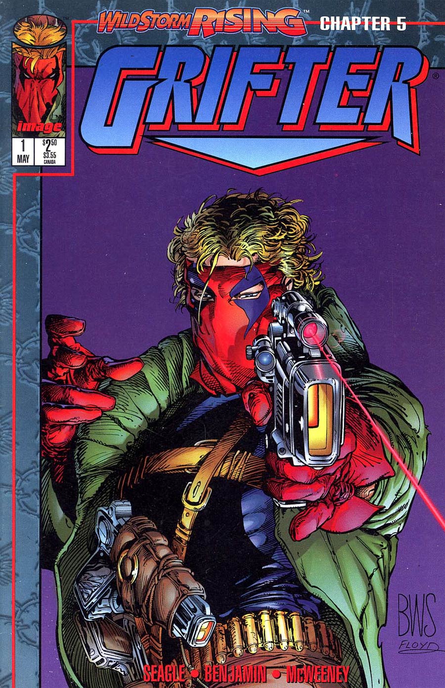 Grifter #1 Cover B Direct Edition Without Cards