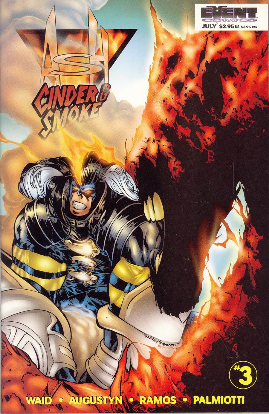 Ash Cinder & Smoke #3 Cover A Humberto Ramos Cover