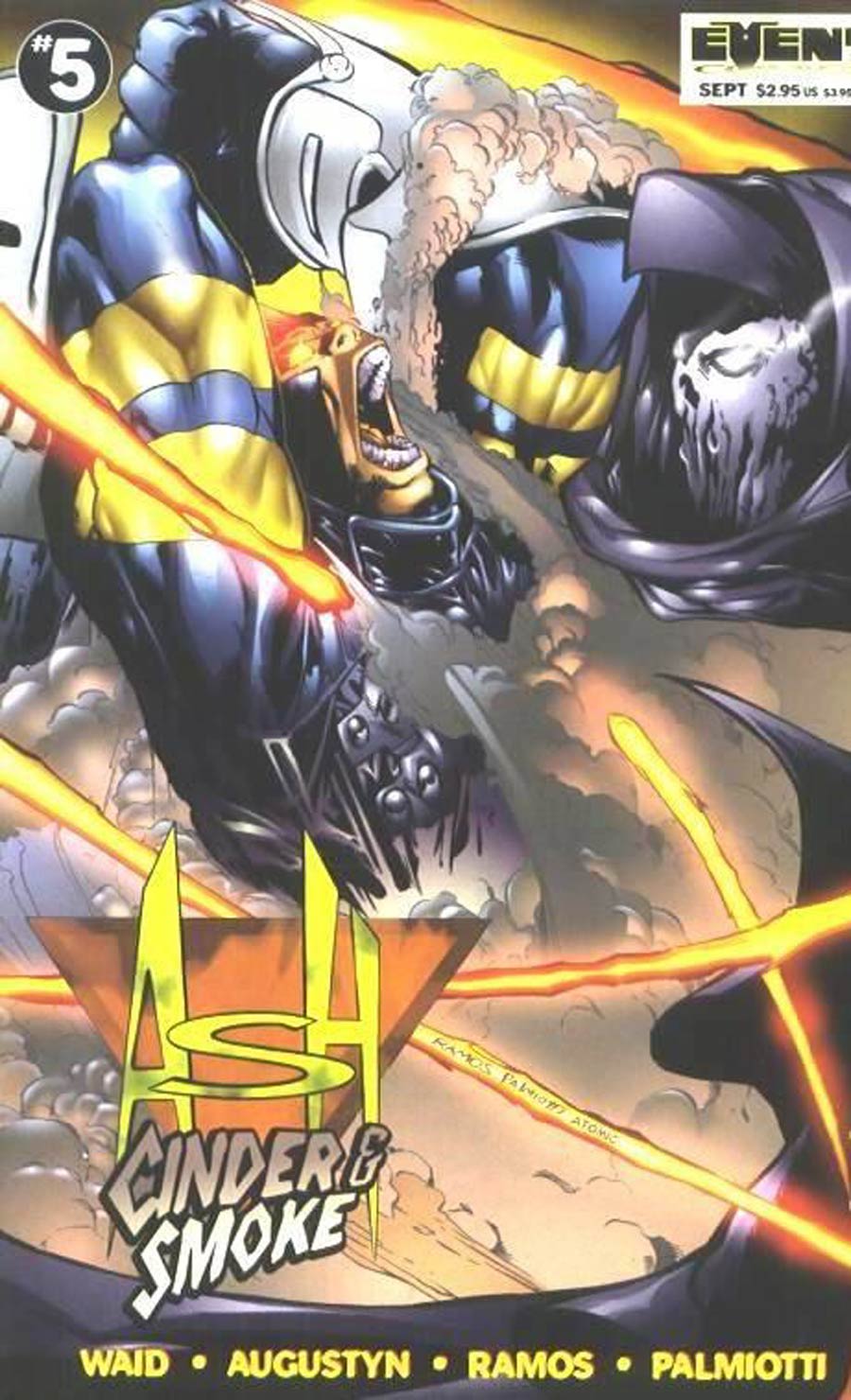 Ash Cinder & Smoke #5 Cover A Humberto Ramos Cover