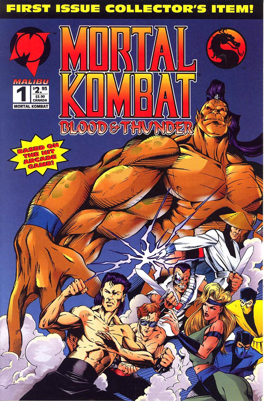 Mortal Kombat Blood And Thunder #1 Cover A Regular Art Cover