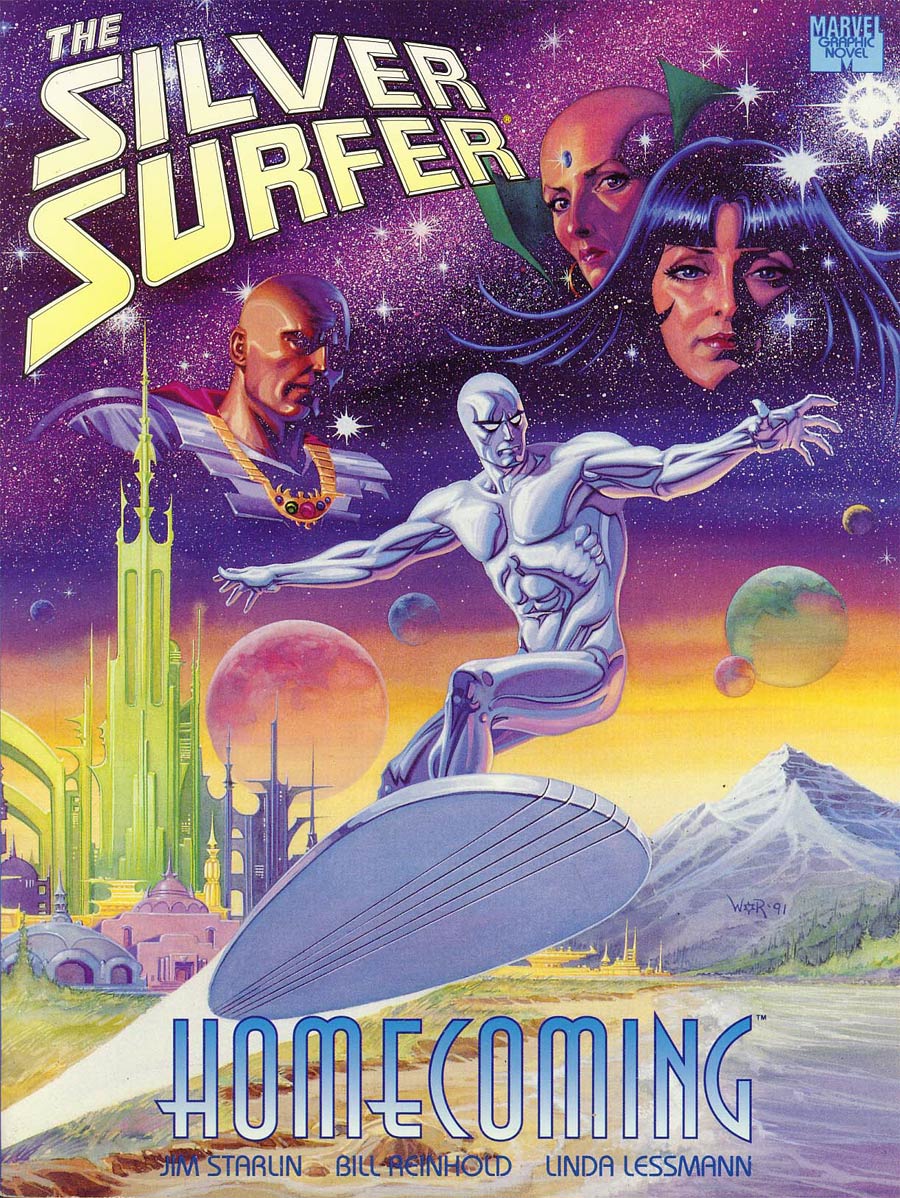 Silver Surfer Homecoming Graphic Novel