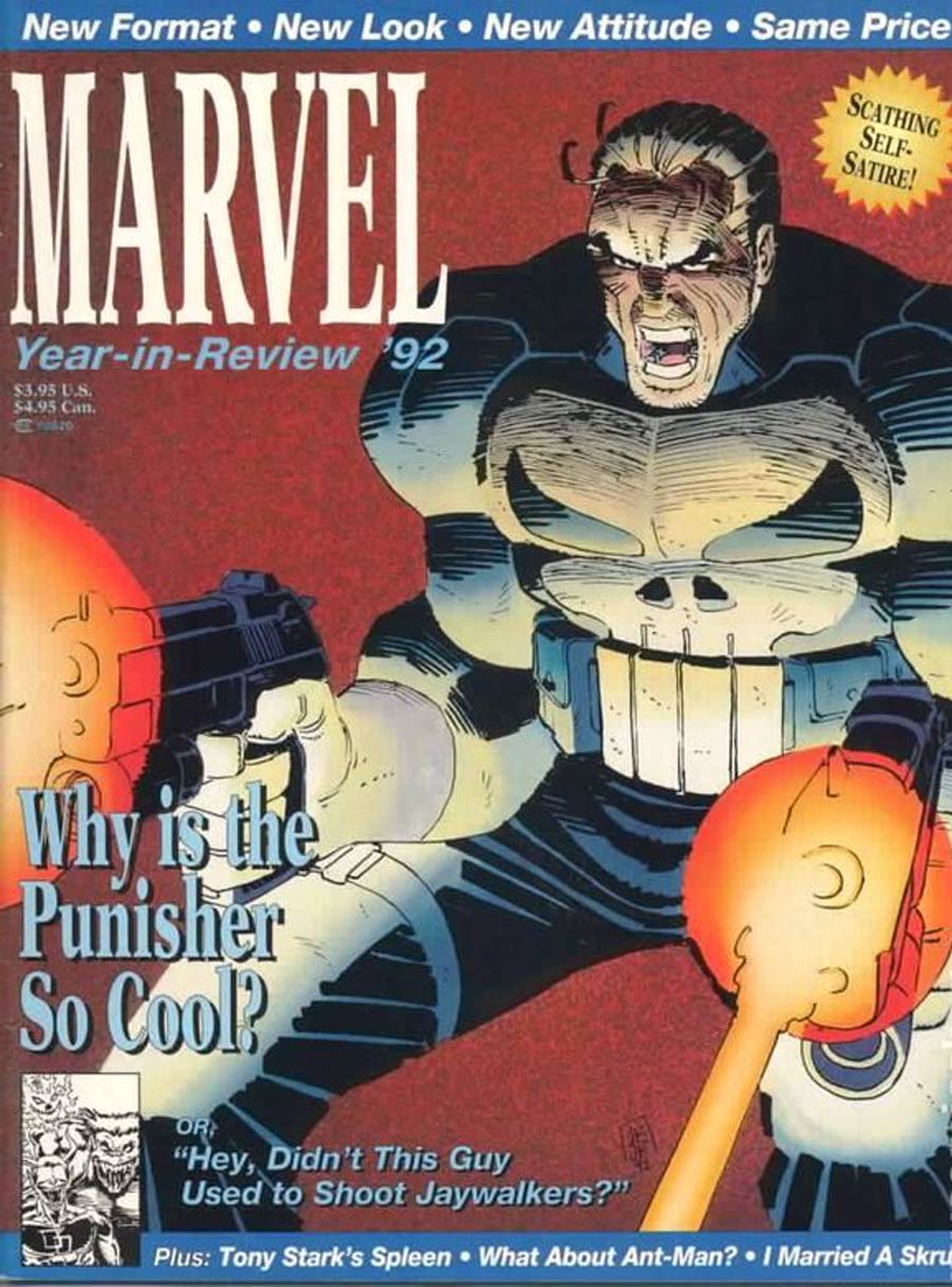 Marvel Year In Review Magazine #4 1992