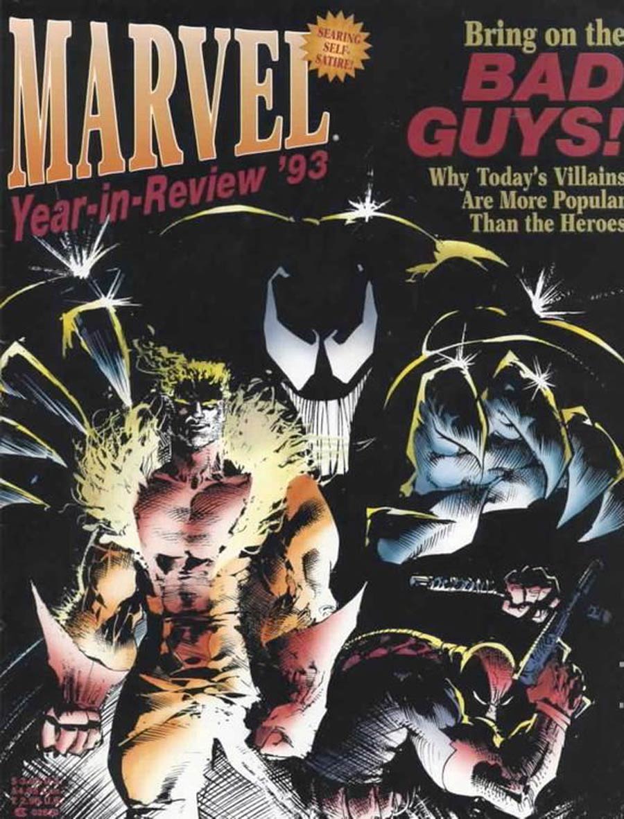 Marvel Year In Review Magazine #5 1993