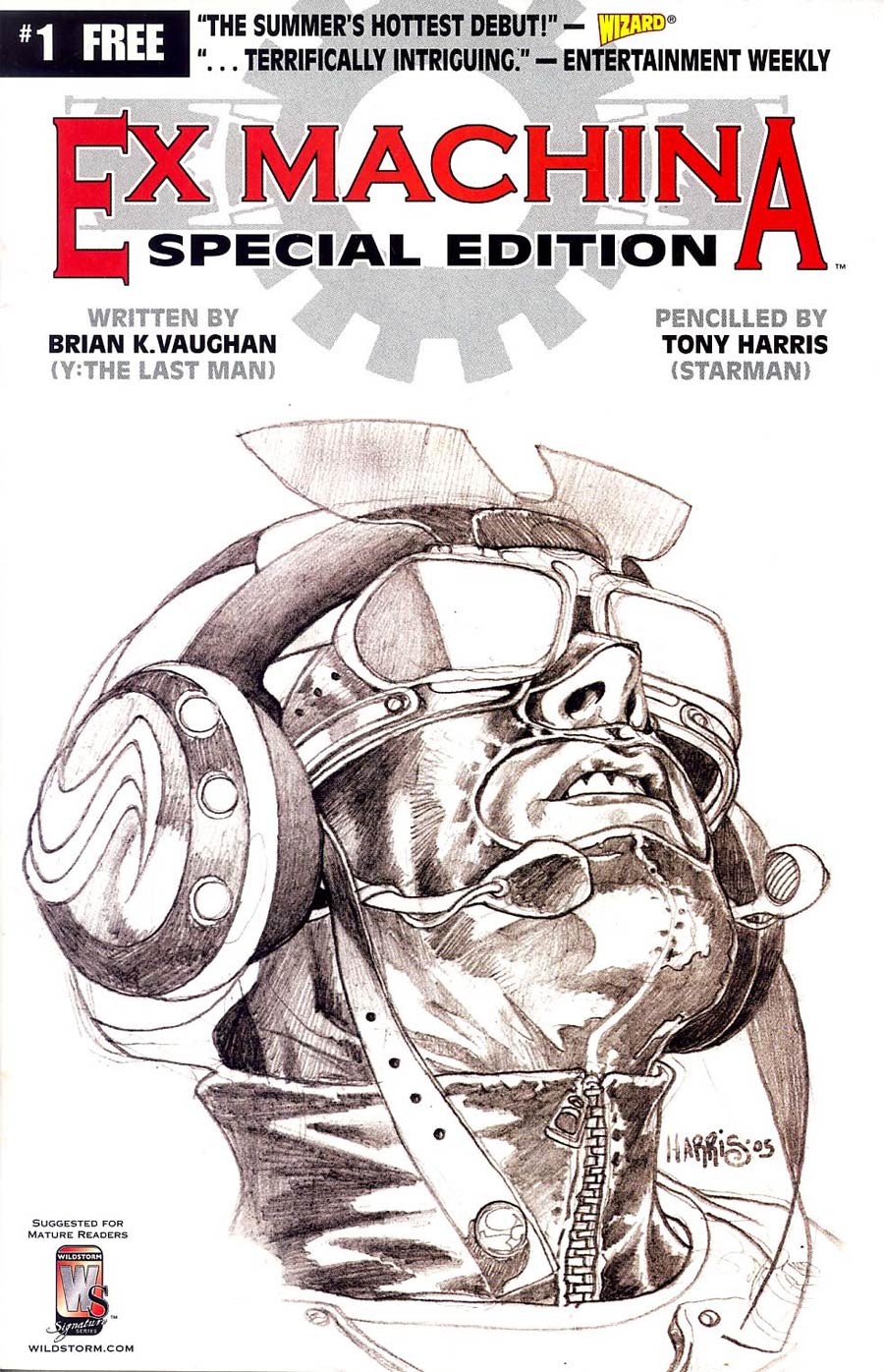 Ex Machina #1 Cover B Special Edition