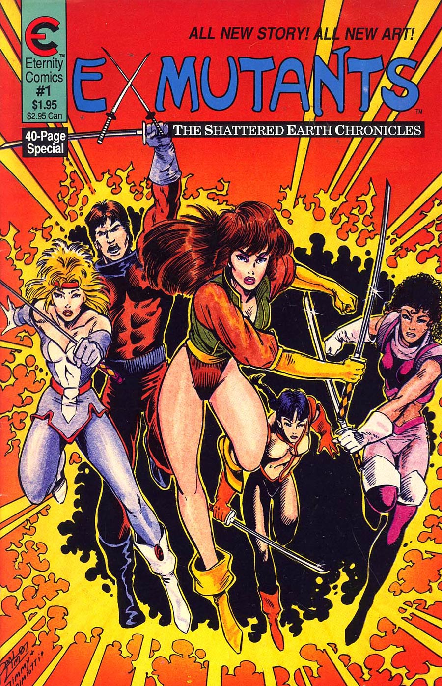 Ex-Mutants Shattered Earth Chronicles #1