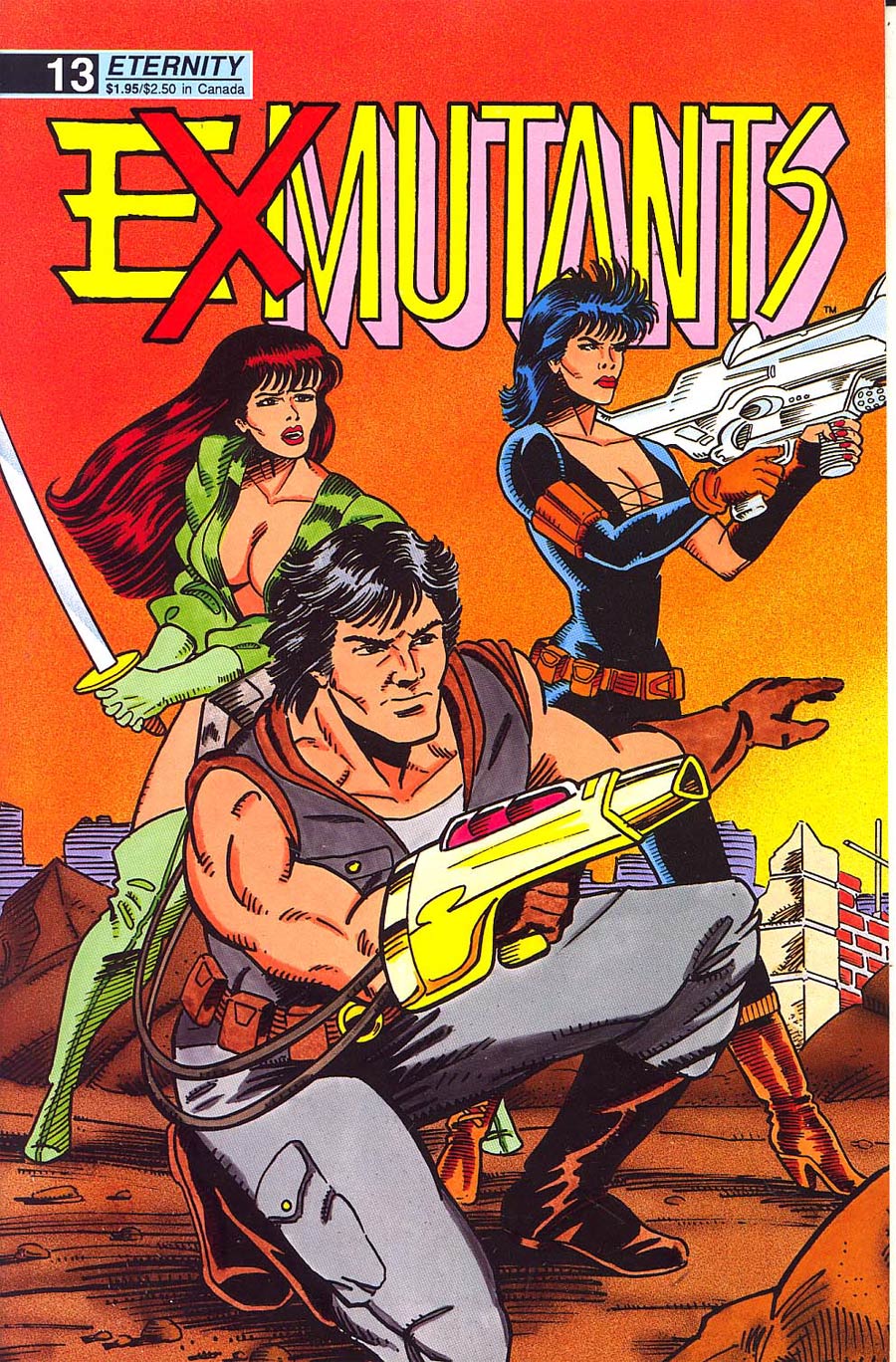 Ex-Mutants Shattered Earth Chronicles #13