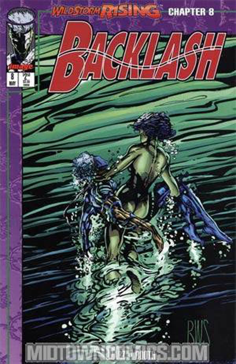 Backlash #8 Cover B Direct Edition Without Cards