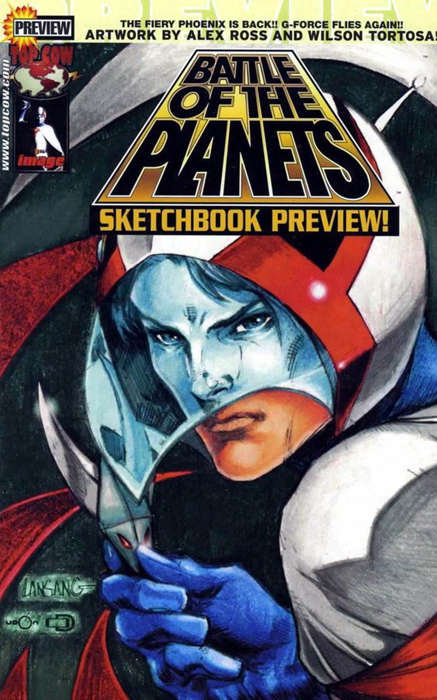 Battle Of The Planets Vol 2 Sketchbook Preview DF Exclusive