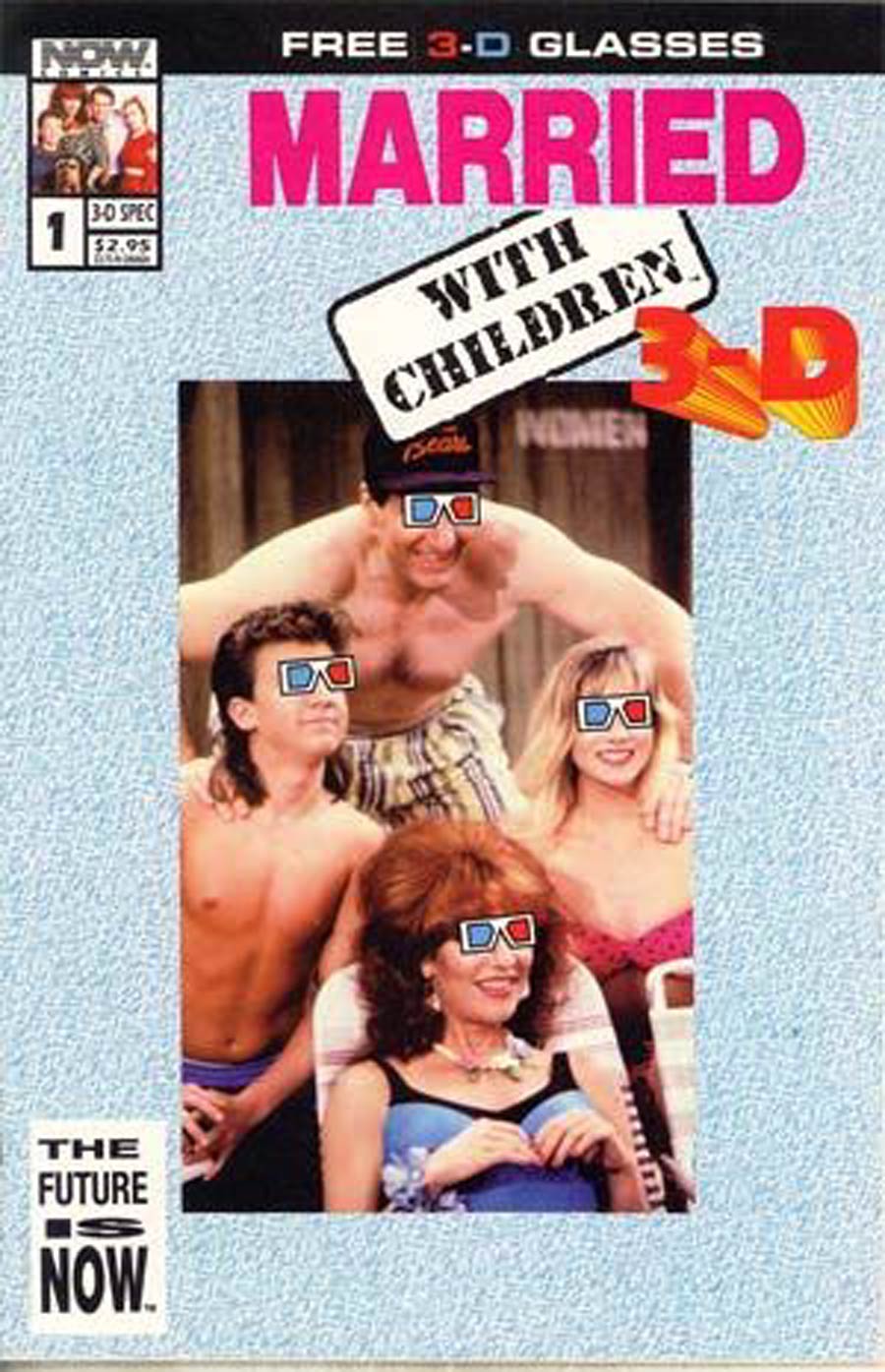 Married With Children 3-D Special Cover A With Glasses