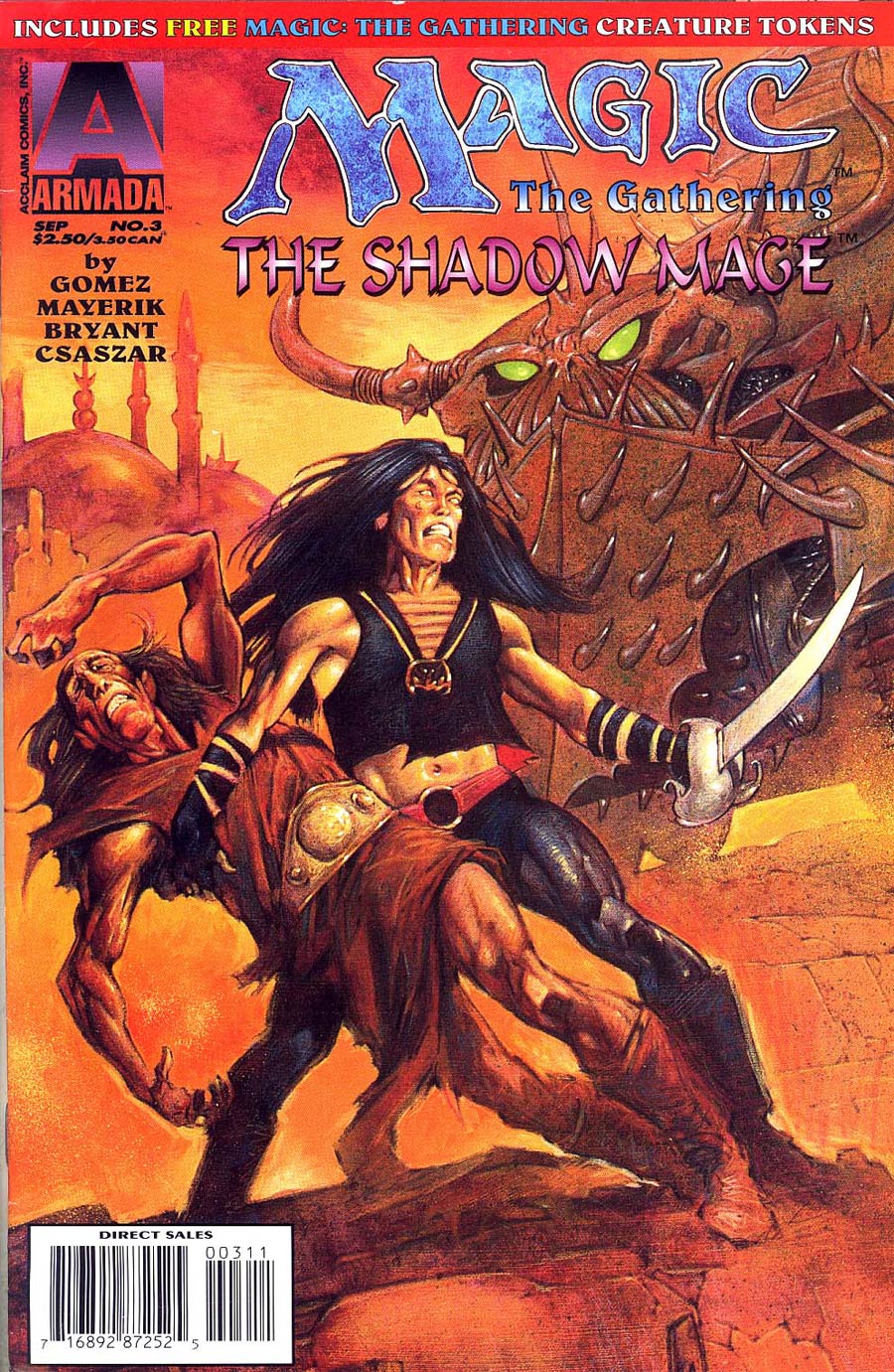 Magic The Gathering The Shadow Mage #3 Cover B Without Polybag