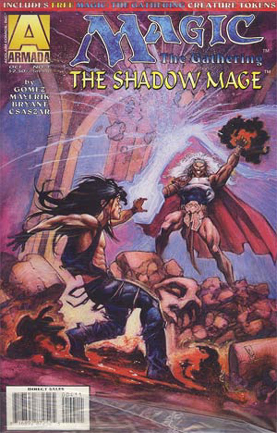 Magic The Gathering The Shadow Mage #4 Cover B Without Polybag