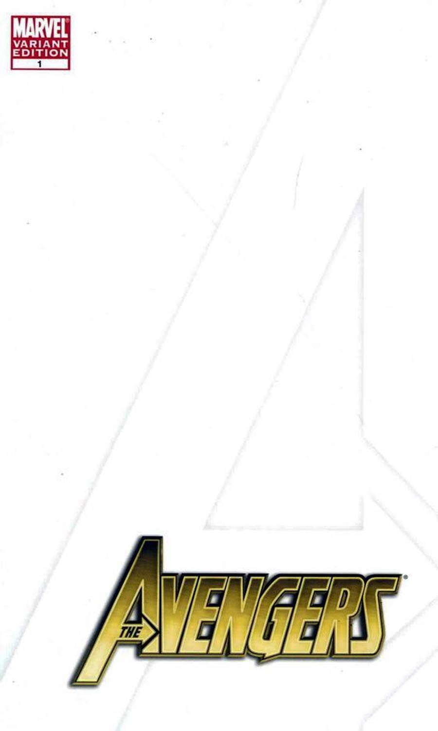 Avengers Vol 4 #1 Cover B Variant I Am An Avenger Blank Cover (Heroic Age Tie-In)