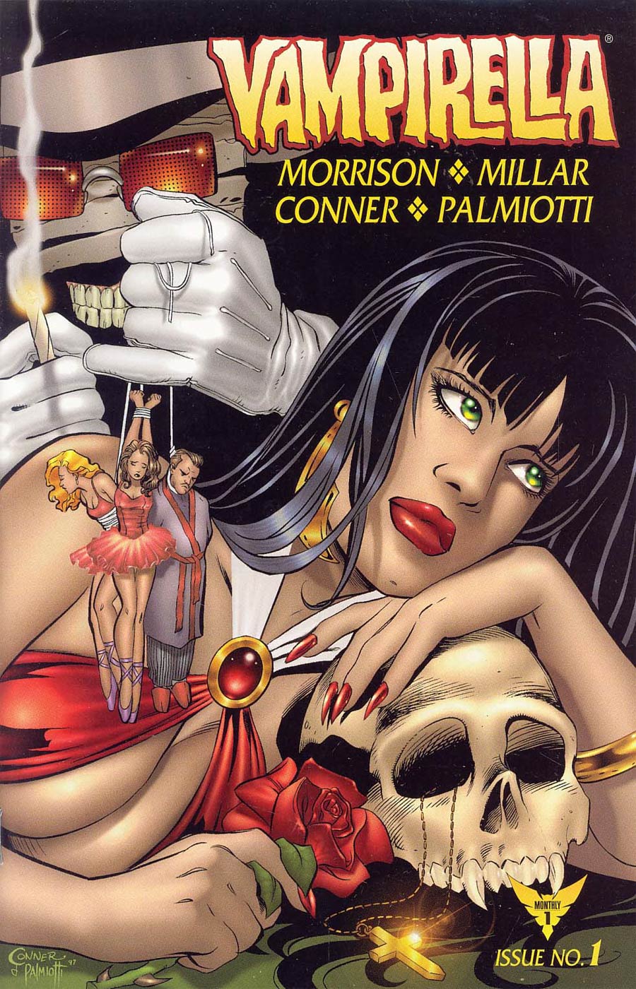 Vampirella Vol 2 #1 Cover B Regular Amanda Conner Jimmy Palmiotti Cover