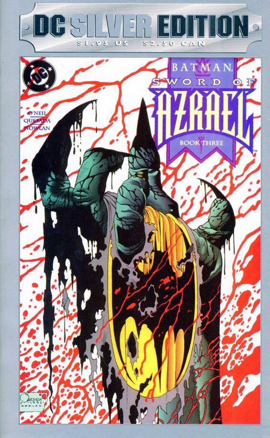 Batman Sword Of Azrael Silver Edition #3