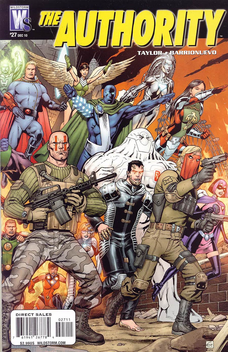 Authority Vol 5 #27 Cover A Regular Dave Gibbons Cover