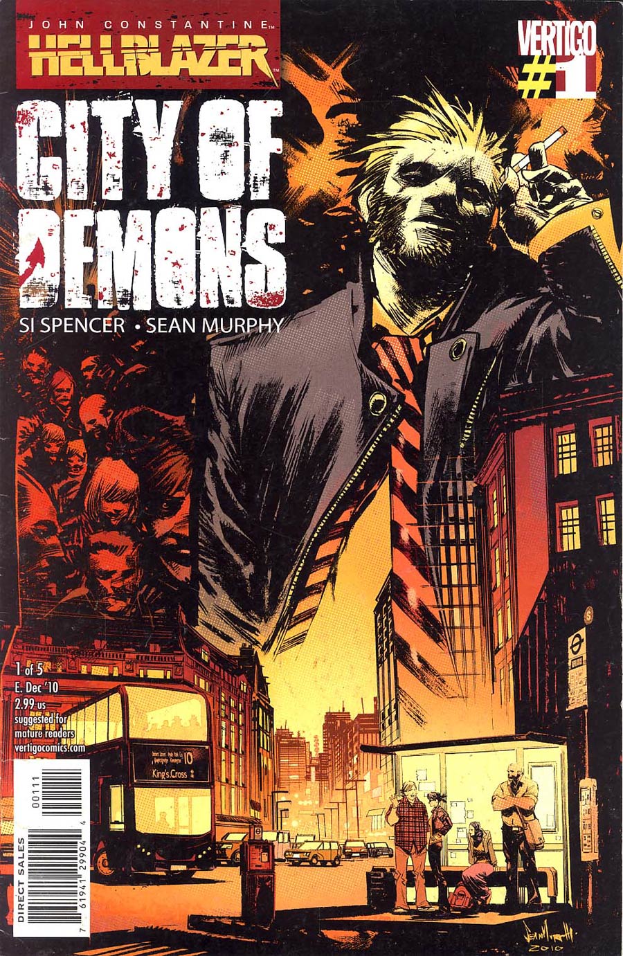 John Constantine Hellblazer City Of Demons #1