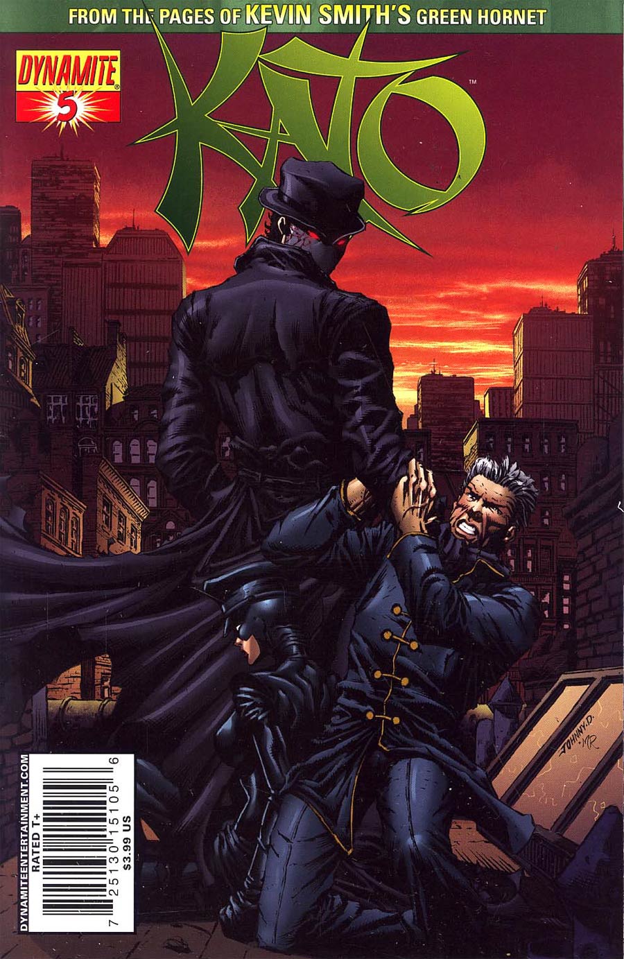 Kevin Smiths Kato #5 Cover C Johnny Desjardins Cover