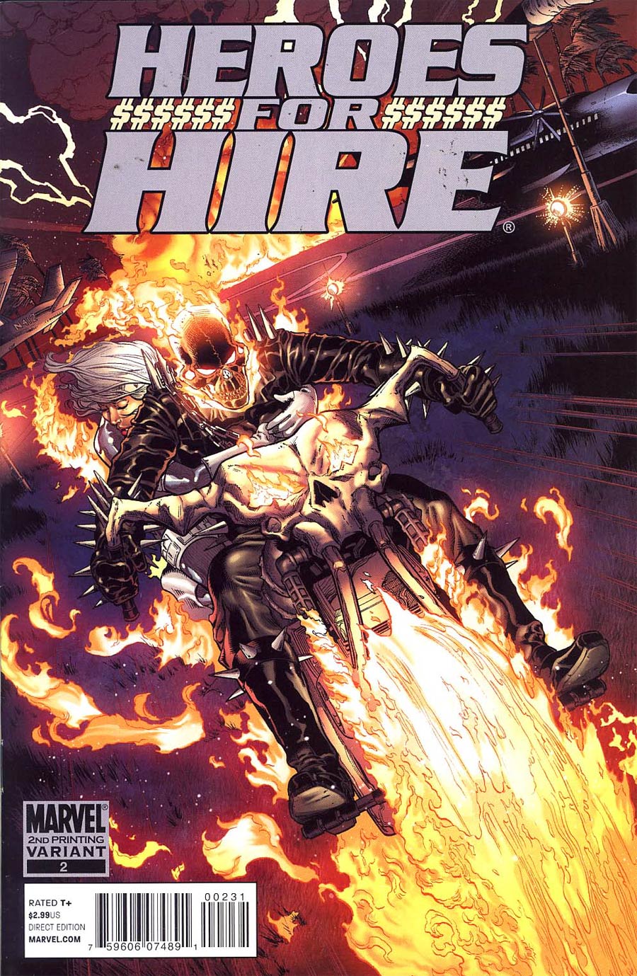 Heroes For Hire Vol 3 #2 Cover C 2nd Ptg Brad Walker Variant Cover