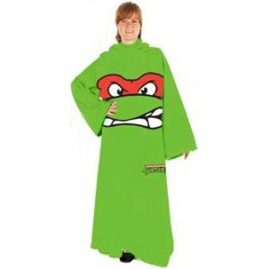 Teenage Mutant Ninja Turtles Prepack Adult Throw With Sleeves 55x72-Inch