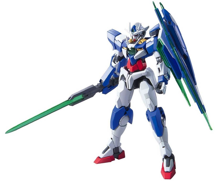 Gundam 00 High Grade 1/144 Kit #66 Qan[T] w/Stand