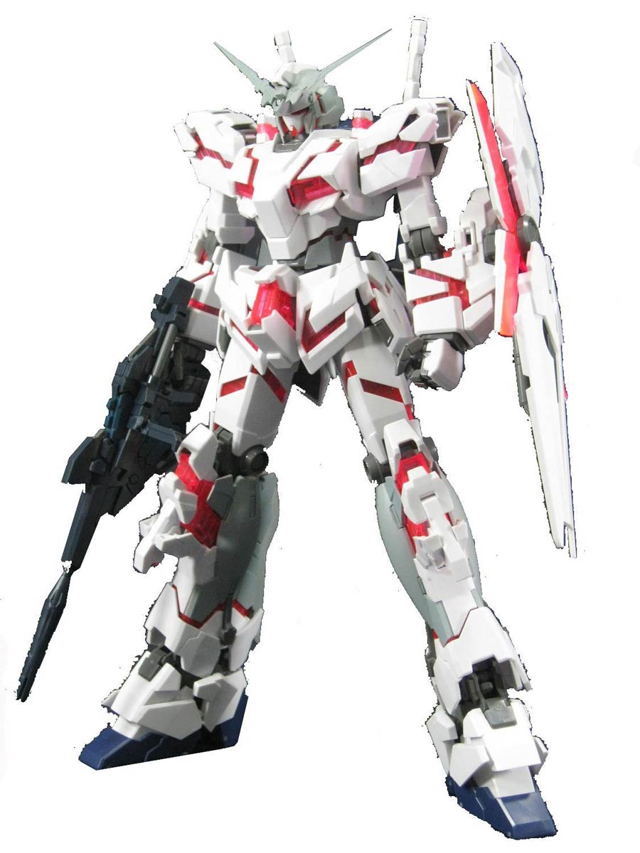 Gundam Master Grade 1/100 Kit -  RX-0 Unicorn Gundam HD Color & MS Cage