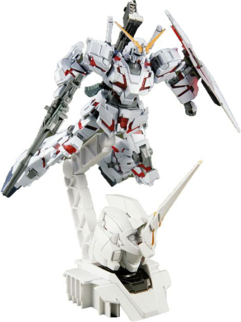 Gundam High Grade Universal Century 1/144 Kit - Limited - RX-0 Unicorn Gundam (Destroy Mode) + 1/48 Head Display Base