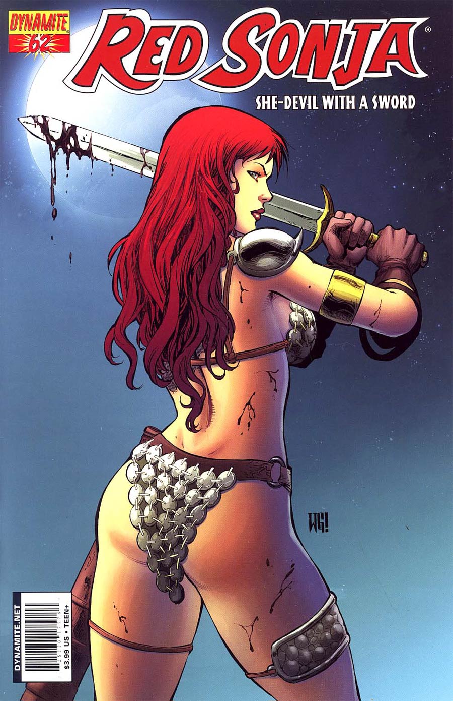 Red Sonja Vol 4 #62 Wagner Reis Cover