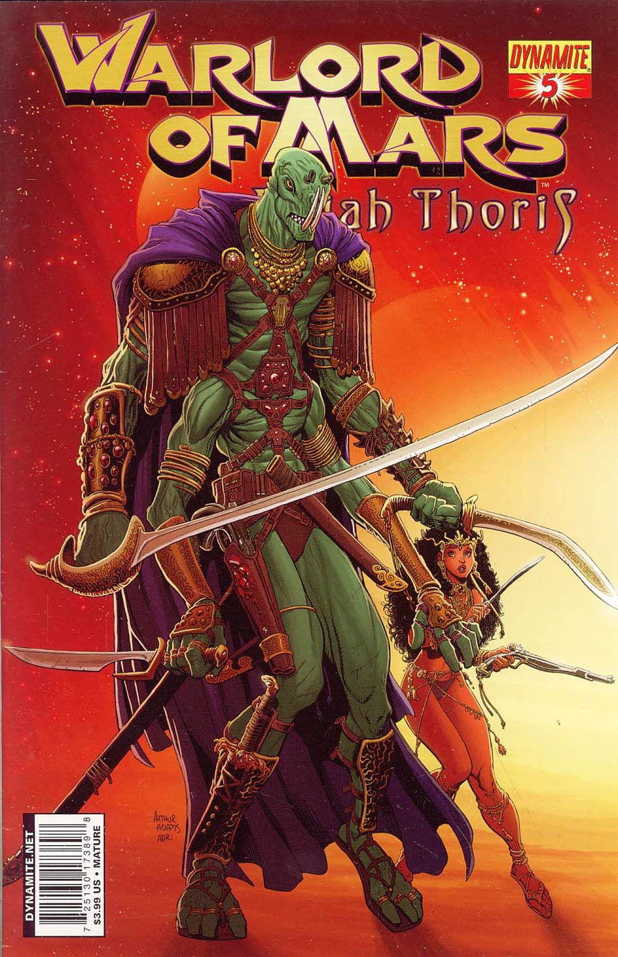 Warlord Of Mars Dejah Thoris #6 Regular Arthur Adams Cover