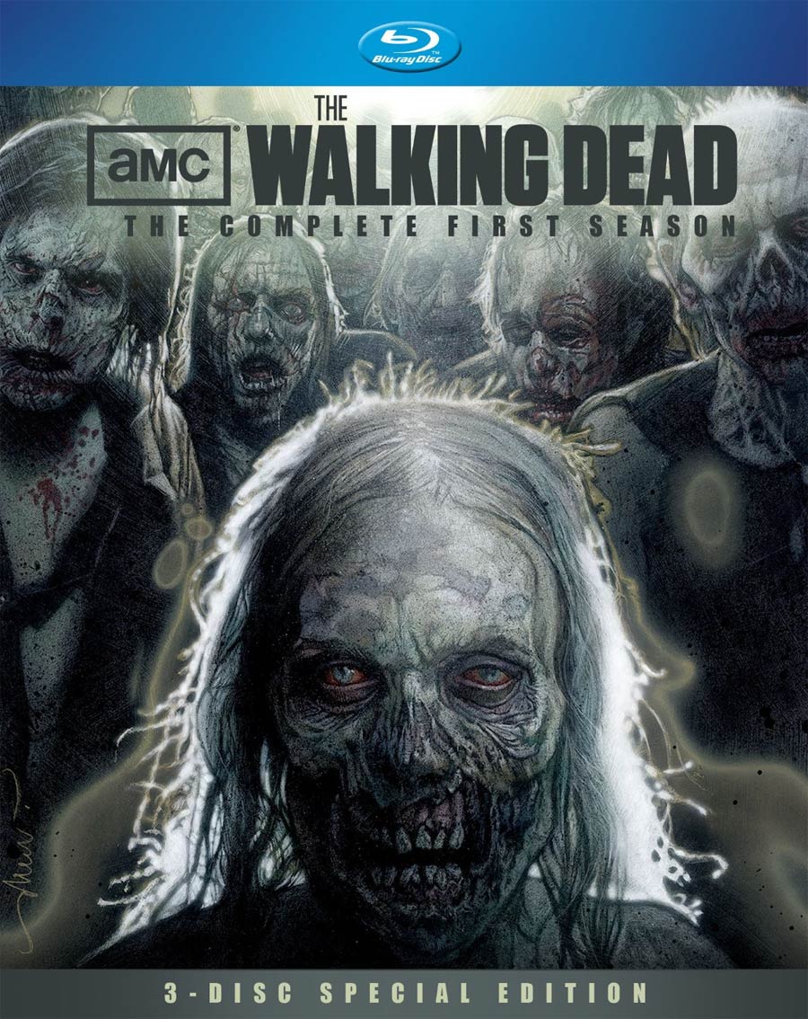 Walking Dead Season 1 Special Edition Blu-ray DVD