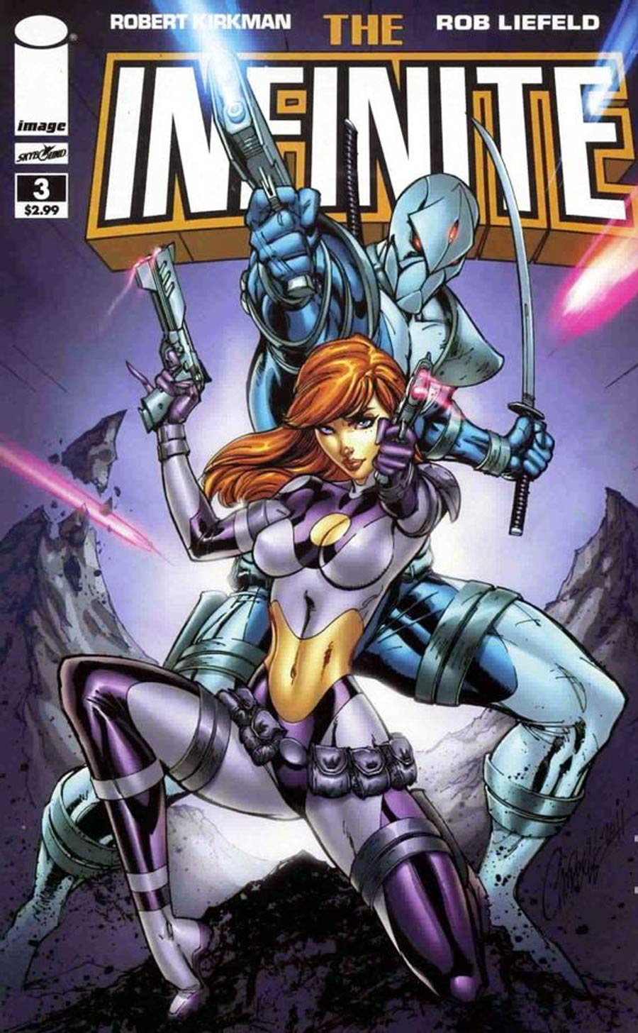 Infinite #3 Cover B Variant J Scott Campbell Cover