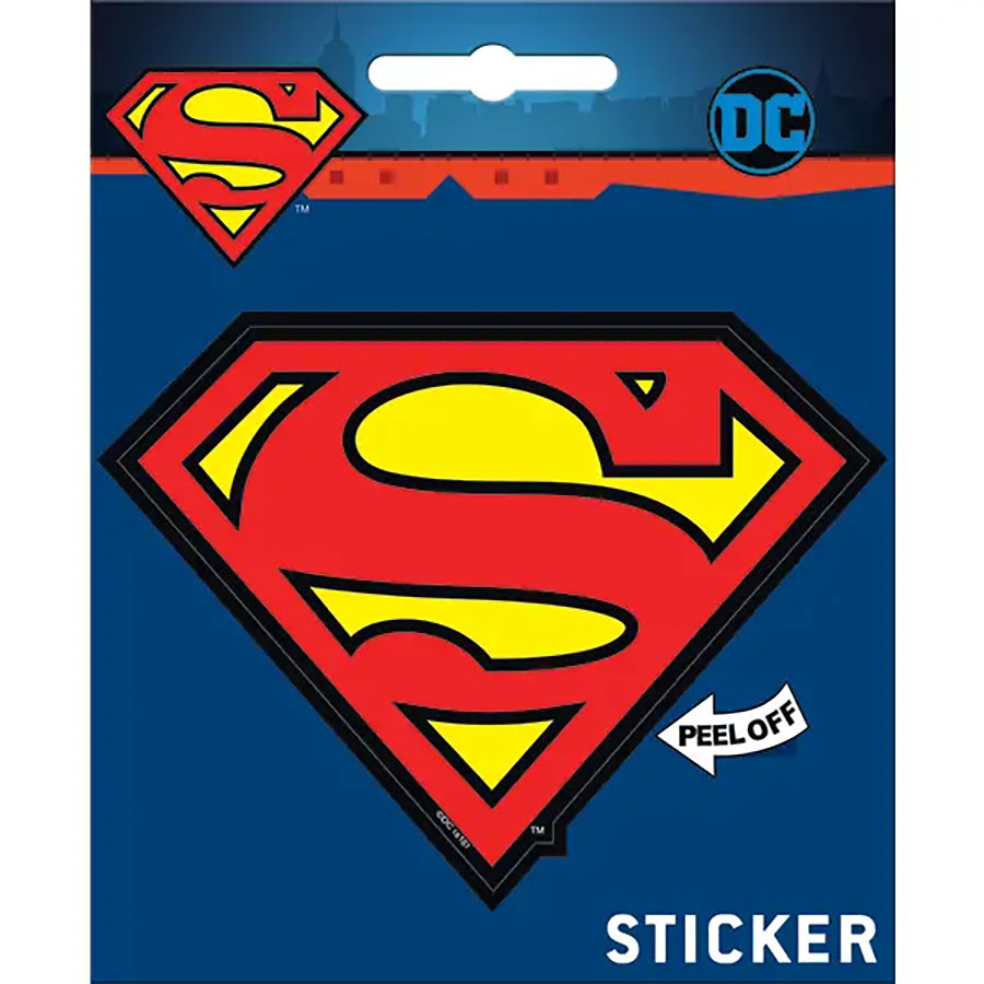 Superman Logo Die-Cut Sticker (45162S)
