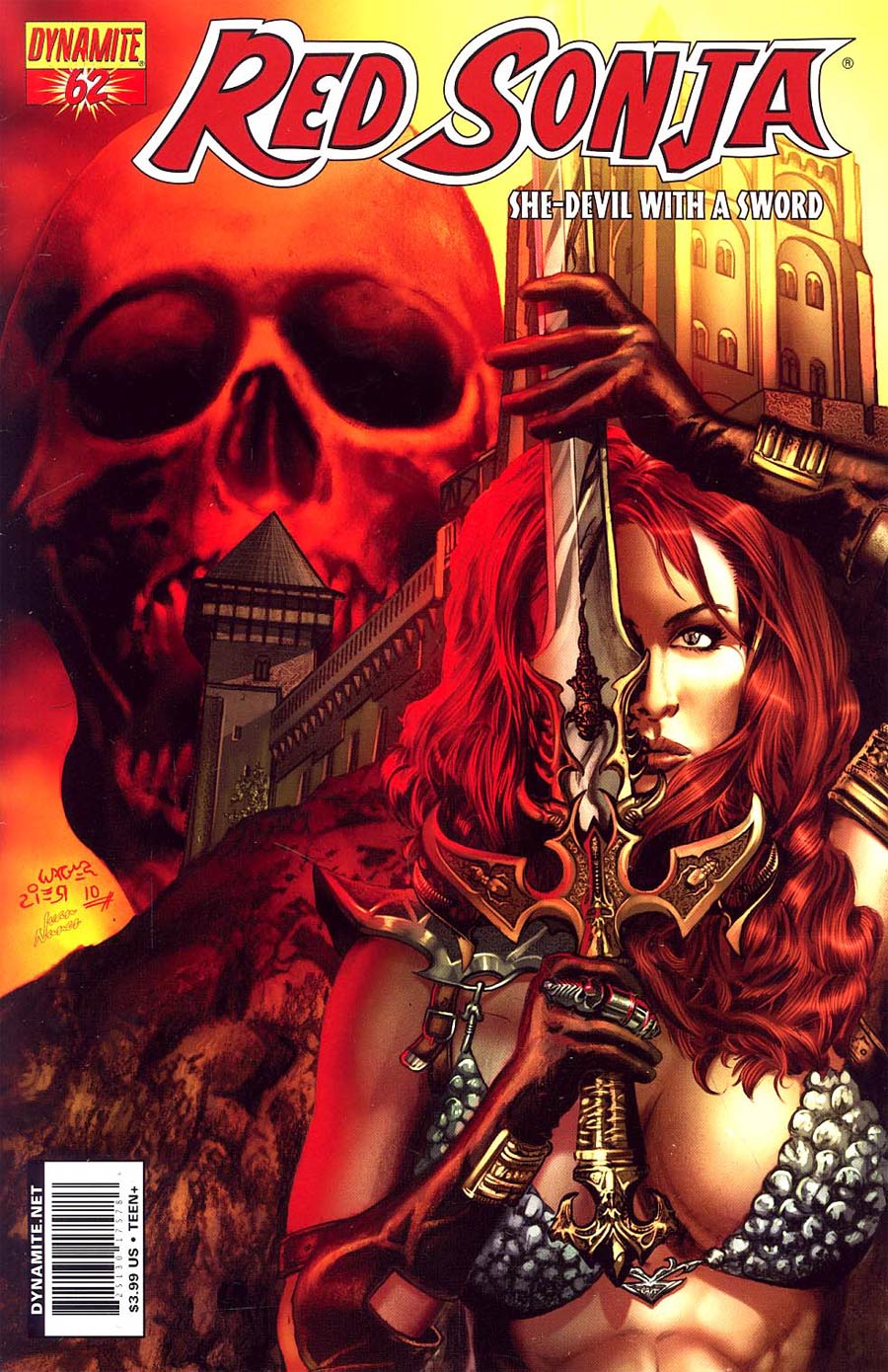 Red Sonja Vol 4 #62 Walter Geovani Cover