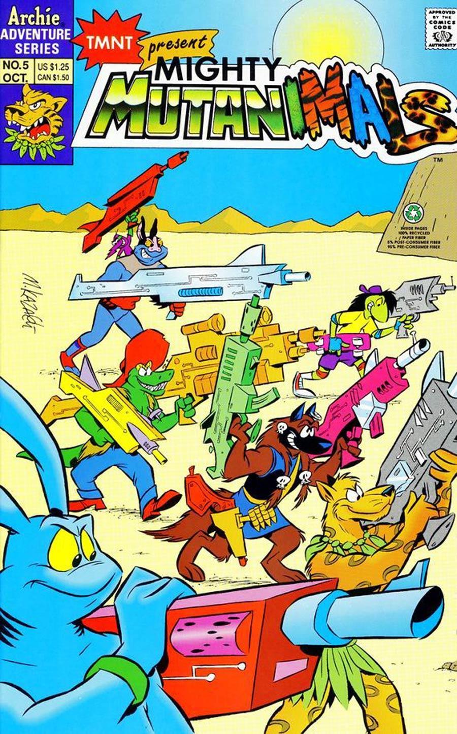 Mighty Mutanimals Vol 2 #5