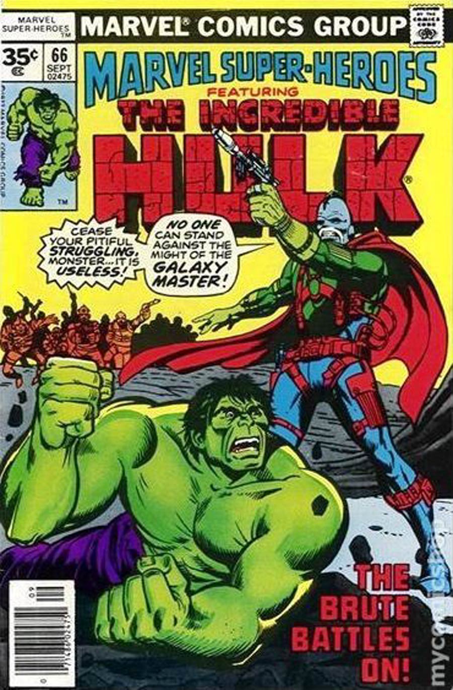 Marvel Super-Heroes #66 Cover B 35-Cent Variant Cover