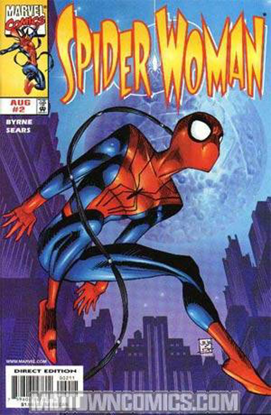 Spider-Woman Vol 3 #2 Cover B Without Cards