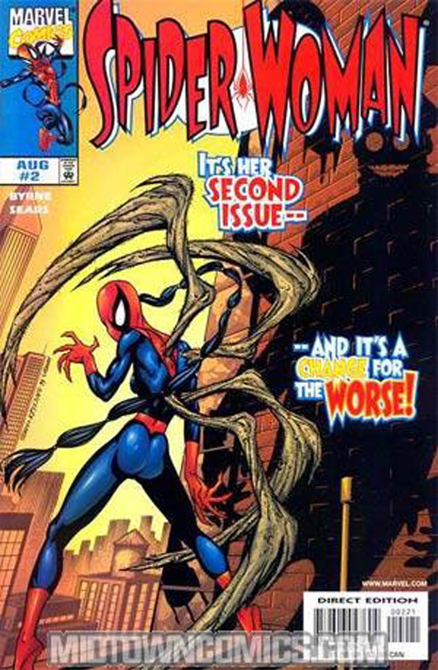 Spider-Woman Vol 3 #2 Cover D Without Cards