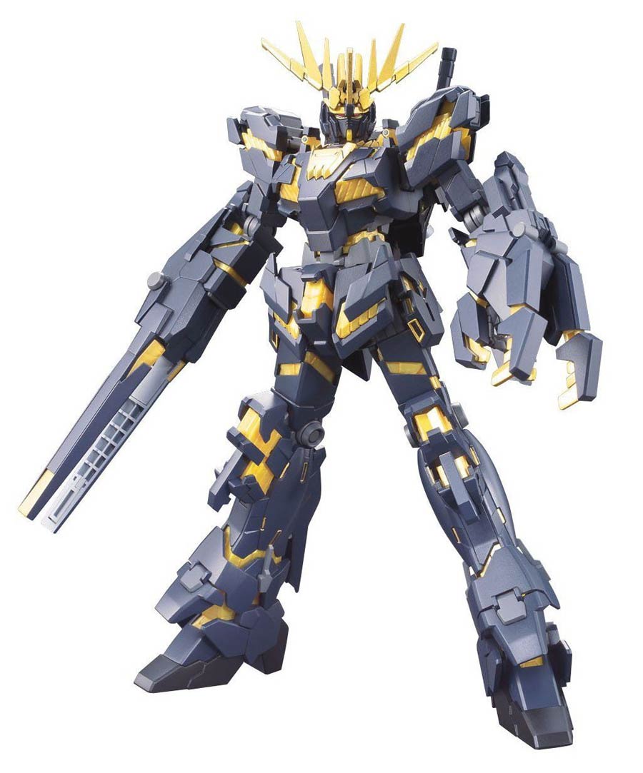 Gundam High Grade Universal Century 1/144 Kit #134 RX-02 Unicorn Gundam 02 Banshee (Destroy Mode)