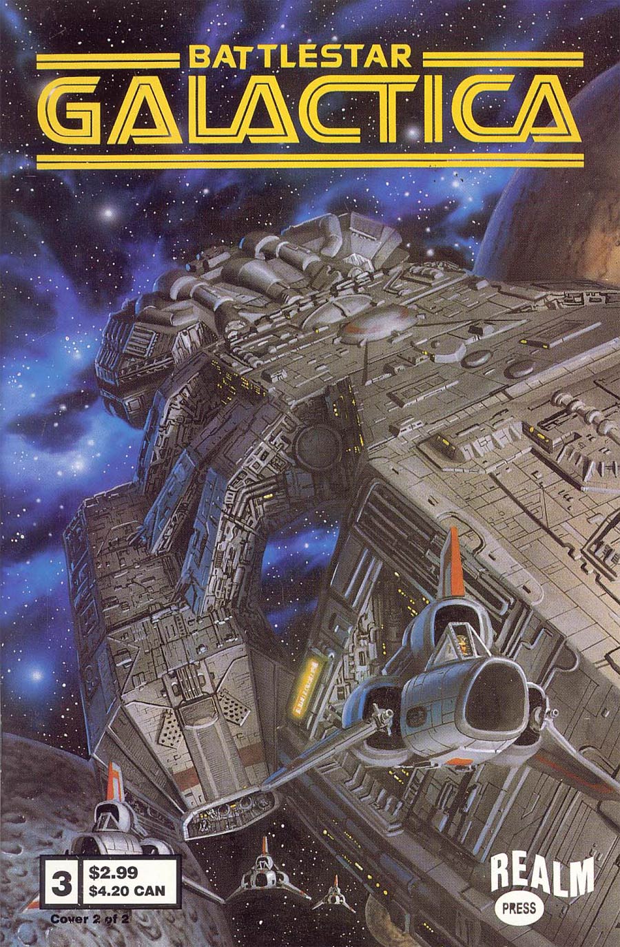 Battlestar Galactica Vol 3 #3 Cover B
