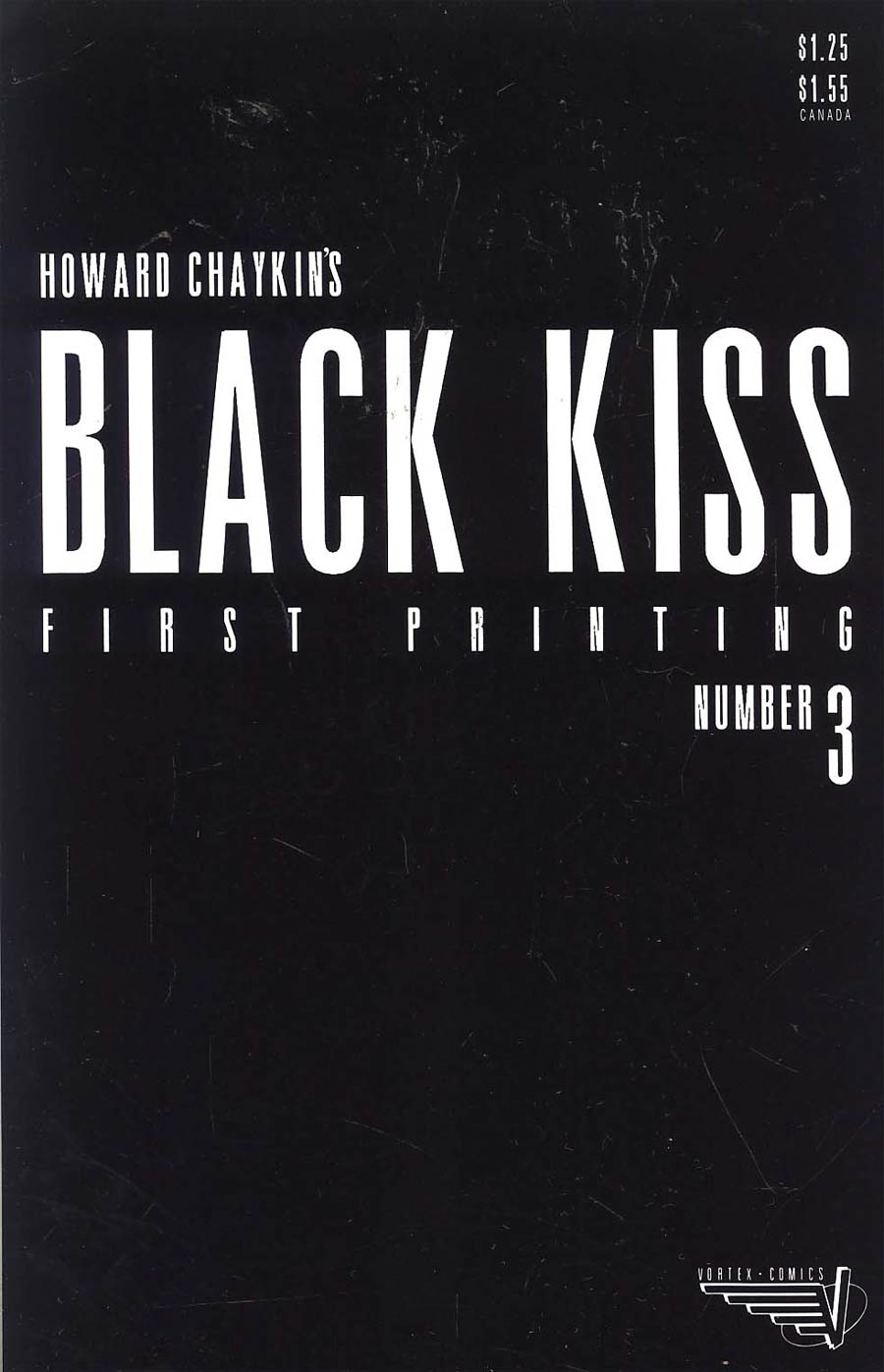 Black Kiss #3 Cover A 1st Ptg With Polybag