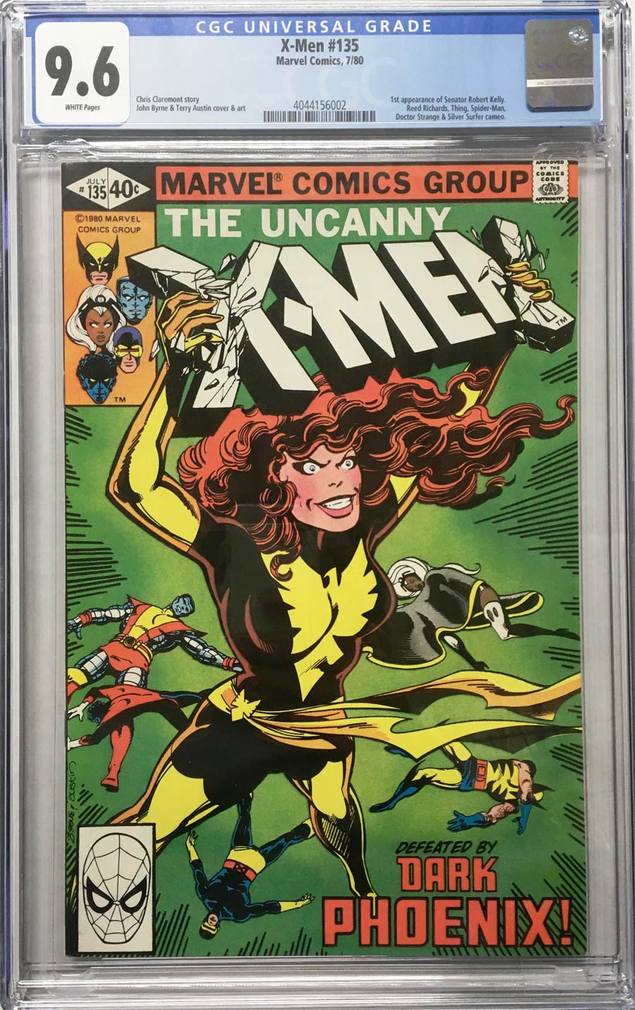 X-Men Vol 1 #135 Cover B CGC 9.6