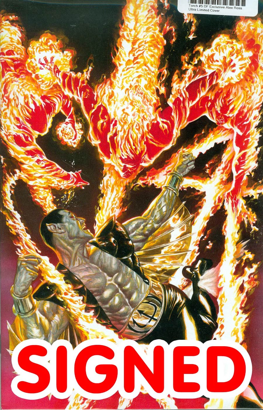 Torch #5 DF Exclusive Alex Ross Ultra Limited Cover