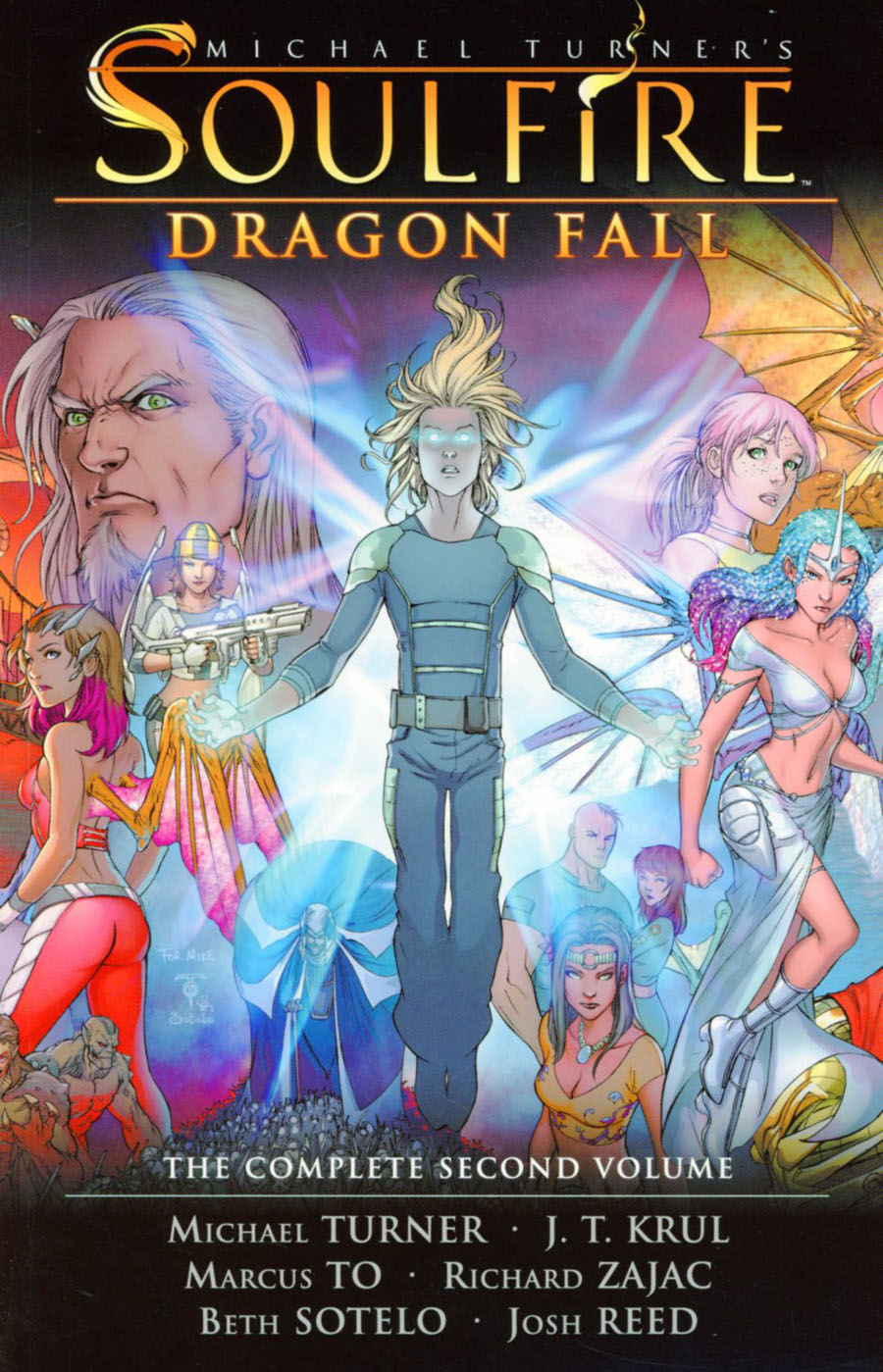 Michael Turners Soulfire Definitive Edition Vol 2 Dragon Fall TP