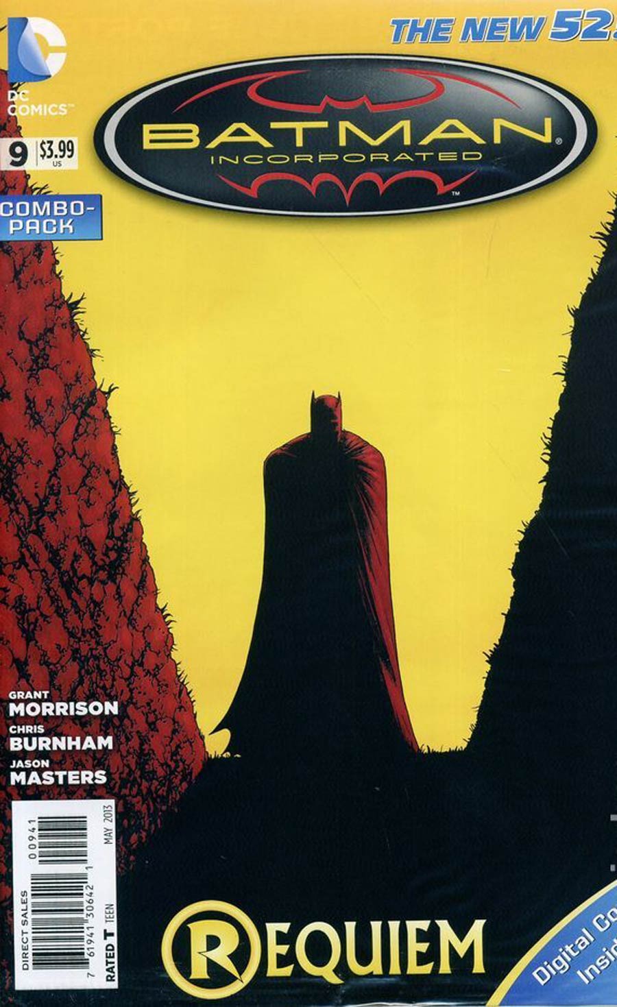 Batman Incorporated Vol 2 #9 Cover D Combo Pack With Polybag