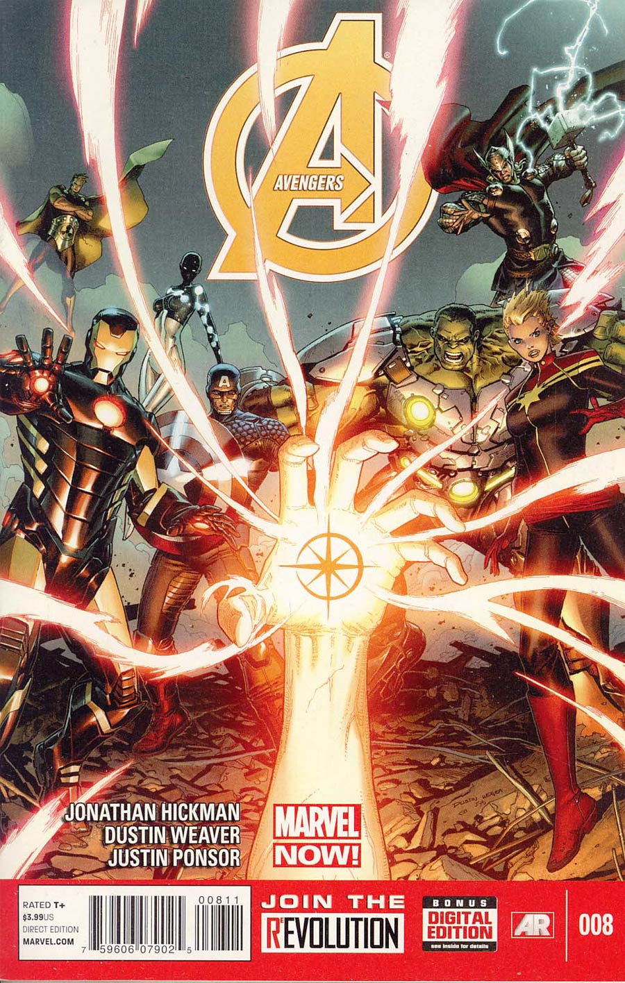 Avengers Vol 5 #8 Cover A Regular Dustin Weaver Cover