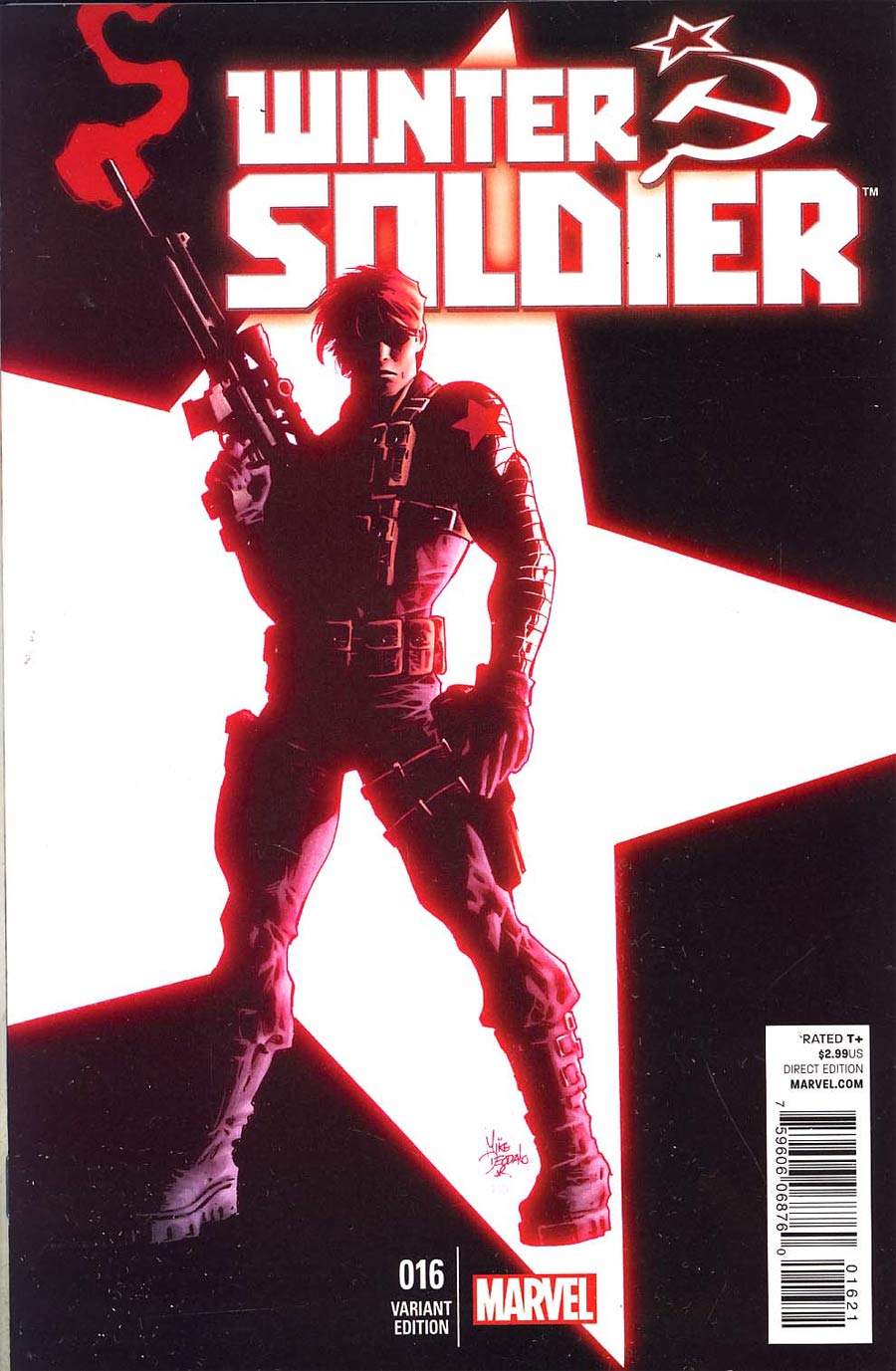 Winter Soldier #16 Cover B Incentive Mike Deodato Jr Variant Cover