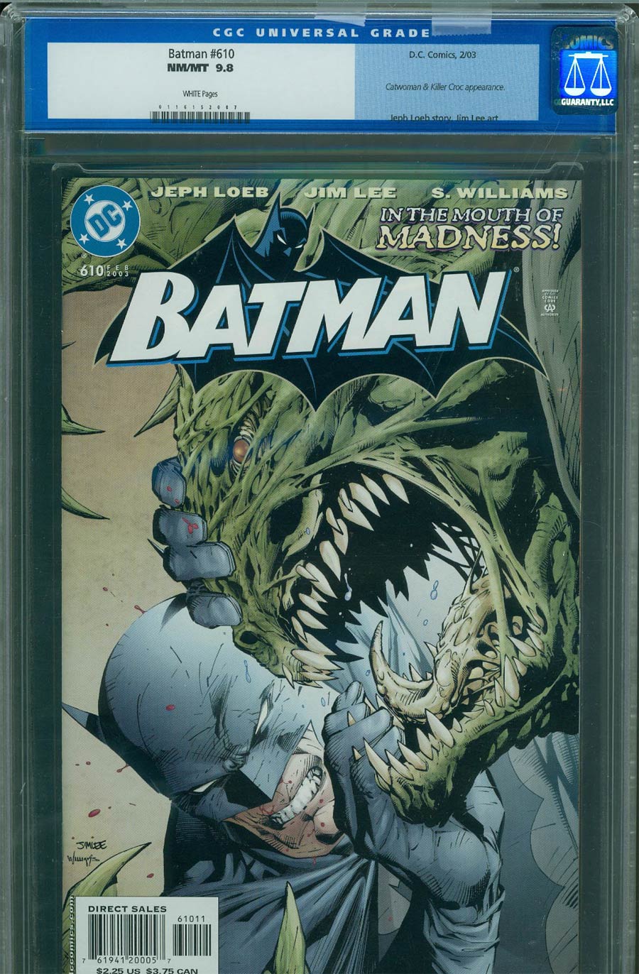Batman #610 Cover C CGC 9.8